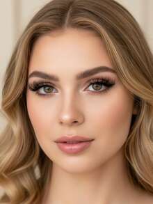 假睫毛 20 对 浓密丰盈 5D 纤细条状仿貂毛假睫毛 妈妈眼妆必备 - 彩色 - 查看 8