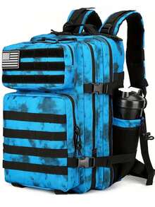SEYATULLH Large Capacity Outdoor Camping Hiking Backpack, Multi-Functional Sports Travel Bag - Multicolor - View 27