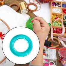Sewing Machine Thread Spool Holder, DIY Cute Round Rubber Storage Organizer Tool, Suitable For Metal And Plastic Sewing Machines, Embroidery Machines Thread Spool Silicone Storage Ring - Multicolor - View 4