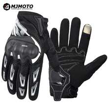 MJMOTO Găng tay xe máy nam nữ, găng tay motocross, găng tay đua xe địa hình, găng tay đạp xe, găng tay câu cá, găng tay leo núi, găng tay thể thao ngoài trời màu xám phản quang. - A - Xem 12