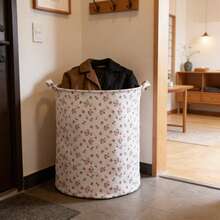 1个防水抽绳洗衣篮，玩具收纳箱 - 彩色 - 查看 4