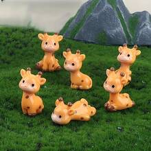 6件套迷你长颈鹿摆件，融合趣味设计、耐用结构和多功能性，将非洲大草原的温馨气息带入您的家中。 - A - 查看 9