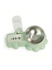 1pc 15 Degree Tilted Anti-Neck Strain Pet Bowl, Multifunctional Pet Feeding & Drinking Supplies, Plastic Cat Bowl - 500ml - View 7