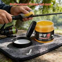 Premium Fishing Rod Protectant Is A Professional Wax Specifically Designed For Fishing Rods. It Is Also A Cleaning And Repairing Oil For Lure Rods, Suitable For Maintaining Various Fishing Tackle Such As Fishing Rods, Lines, And Floats. - Rod Wax - View 4