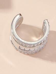 1个三层耳夹，无需耳洞 - 3層耳骨夾 - 查看 9