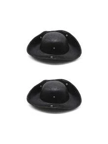 1pc Unisex Party Sailor Pirate Hat, Tricorn Hat, Fashionable Captain Hat, Suitable For Performance Costumes, Fun Hats, Masquerade Role Play Props - Pirate Hat - View 13