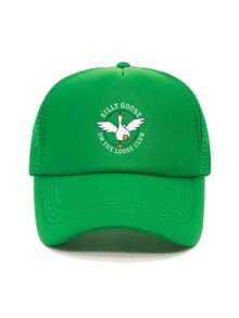 1顶时尚海绵帽，傻鹅印花成人卡车司机帽、棒球帽、钓鱼帽，趣味礼物帽，男女皆宜，春夏款 - 彩色 - 查看 15