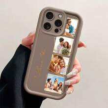 1个可定制黑白TPU防震保护手机壳，兼容苹果17/16/15/14/13/12/11 Plus Pro Max Pro、三星Galaxy S25、Galaxy S24 Plus、Galaxy S23 FE、Galaxy S22 Ultra系列，适合作为母亲节、父亲节、生日礼物或节日纪念礼物送给家人/朋友/女友/情侣，国际版，非国内版。 - 酒紅色 - 查看 7