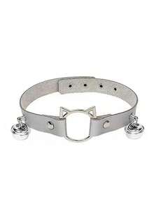 3pcs/Cute Cat Cosplay Set: Faux Fur Ears, Tail And Bell Collar - Suitable For Halloween, Anime Conventions And Furry Parties Cosplay Costumes - Cute Cat Cosplay Set - Multicolor - View 5