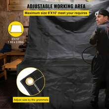 Attrezzatura protettiva - 6'X10' 2 pezzi - Visualizzare 4