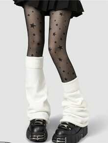 Women Leg Warmers - Blanco - Ver 1