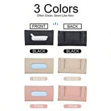 Car Tissue Box, Train Tissue Box With Napkin Clip Holder - A - View 3