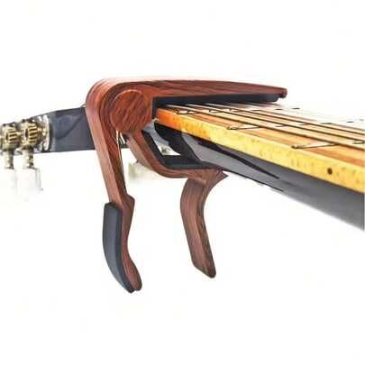 1pc Classical Guitar Capo, Multifunctional Capo Suitable For Classical Guitar, Acoustic Guitar, Electric Guitar, Ukulele, Trumpet, Bass, Quick Release, Easy To Operate, Precise Tuning, Guitar Accessories, Universal Instrument Accessories, Personal Performance Accessories, Applicable For Band, Guitarist, Musician, Music Teaching, Outdoor Performance, Instrument Performance, Music Gift, Valentine's Day Gift, Birthday Gift, Instrument Gift, Friend Gift