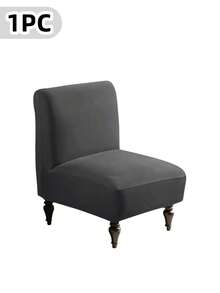 Armless Sofa Chair Cover, Removable & Washable Spandex Fabric Armless Chair Sofa Protector Slipcover For Living Room Dining Room - Multicolor - View 29