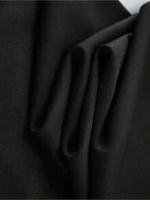 Men's Casual Black Hoodie With Abstract Graffiti Print "SWD" On The Back, Made Of Soft Fabric, With Urban Fashion Style, Suitable For Daily Exercise And Casual Wear, Ideal As A Soft And Breathable Sweater, Relaxed And Casual Urban Style Hoodie, Double-Sided Print Long Sleeve Sweatshirt For Autumn And Winter (250g Polyester Fiber), Men's Hoodie, Men's Gifts. - 白色 - 查看 4