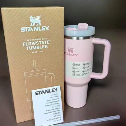 Oversized Straw Tumbler, Stainless Steel Gym Water Bottle, High-Quality Insulated Travel Cup