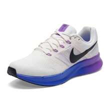 Zapatillas de running casuales con amortiguación ligera Nike Run Swift 3 para mujer, DR2698-110 - Blanco vela/Negro/Violeta brillante/Azul carrera/Blanco rosa - Ver 3