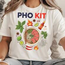 Pho Kit Cal Raleigh Seattle Mariners Baseball MLBs T-Shirt Graphic Designs - White - View 1