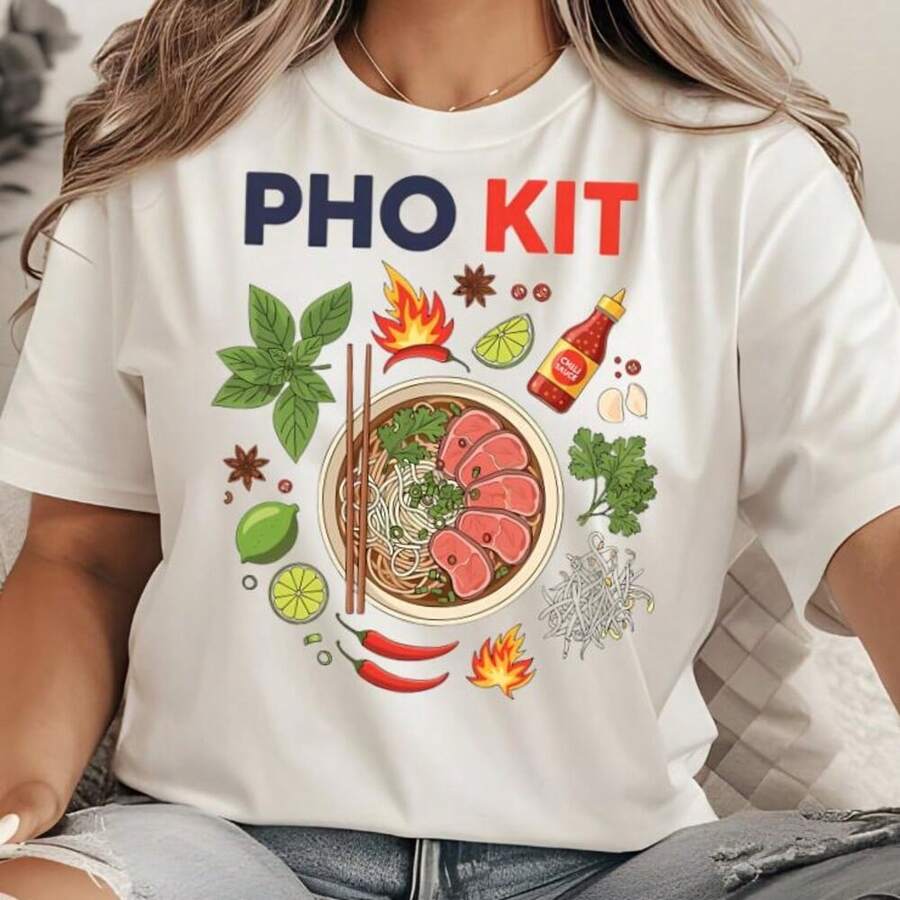 Pho Kit Cal Raleigh Seattle Mariners Baseball MLBs T-Shirt Graphic Designs - White - View 1