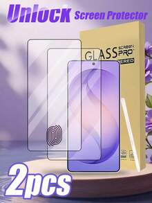 2片装钢化玻璃屏幕保护膜,支持指纹解锁,高色域还原,晶莹剔透,超高清视觉,精准开孔,光学涂层,无膜感,触控灵敏,无气泡。安装后更清晰,防碎裂,防刮擦,防水,兼容Galaxy S8/S9/S8plus/S9plus/S10/S10plus/S20/S20plus/S20ultra/S21/S21plus/S21ultra/S22/S22plus/S22ultra/S23/S23plus/S23ultra/S24/S24plus/S24ultra/S25/S25plus/S25ultra/Note8/Note9/Note10/Note10plus/Note20ultra/S26 Ultra/S26/S26 Plus - 無色 - 查看 37