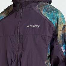 Adidas Men's NG W.R AOP JKT Woven Hooded Jacket JD5839 - Purple - View 6