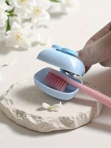 Bộ đựng bàn chải đánh răng cầm tay hình kính mắt lớn ngộ nghĩnh và dễ thương, bao gồm hộp đựng bàn chải đánh răng di động, hộp bảo vệ đầu bàn chải đánh răng du lịch, kẹp giữ bàn chải đánh răng, bảo vệ bàn chải đánh răng chống bụi cho gia đình và du lịch, phù hợp sử dụng tại nhà và khi đi du lịch, kẹp giữ bàn chải đánh răng du lịch, bảo vệ bàn chải đánh răng của bạn sạch sẽ và chăm sóc sức khỏe răng miệng. - Nhiều màu - Xem 6