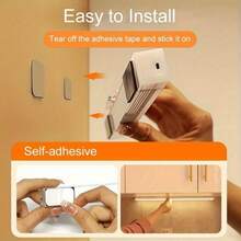 1pc Smart Sensor LED Cabinet Light, Magnetic USB Rechargeable, Suitable For Kitchen, Wardrobe, Stairs, Workbench, Corridor, Home Night Light, Dimmable Illumination - Cabinet Lights - View 7