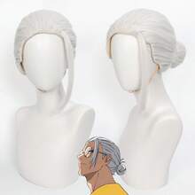 YEWELL Taro Sakamoto Role-Playing Headgear Daily Series Japanese Cosplay Headgear Series Multi-Style Interpretation Of Cartoon Anime Suitable For Private Parties Daily Role-Playing Halloween - Silver - View 1