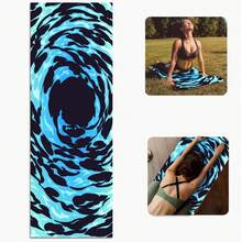 1pc 71*22inch Yoga Mat, Various Floral Patterns Available - Non-Slip Wear-Resistant Extra Wide & Thick Fitness Mat, Home & Professional Beginner Yoga Training Mat - Multicolor - View 11
