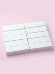 2/5/10pcs/Set Nail Sanding Blocks, Professional Nail Files Polishing Blocks, Foot Care Emery Boards, Sanding Sponges, Nail Art Accessories - Multicolor - View 2