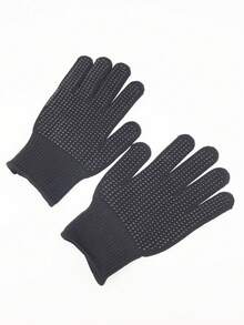 1 双硅胶珠状卷发棒，双面造型卷发器，耐热手套，适用于烫发、染发、卷发 - 彩色 - 查看 14