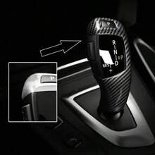 Carbon Fiber Texture For BMW F30 F10 F15 F07 F20 F21 F22 F32 F34 F35 5GT Car Gear Shift Panel Frame Gear Knob Cover Head Trim - A - View 5