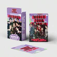 92 piezas Tarjetas fotográficas de , Tarjetas fotográficas del nuevo álbum de ARIRANG, Pegatinas de celebridades, Tarjetas LOMO, Tarjetas de felicitación, Tarjetas de doble cara, Tarjetas de colección en caja/Marcadores, Juego de pegatinas de tarjetas LOMO, Artículos de fans esenciales para coleccionar - Multicolor - Ver 4