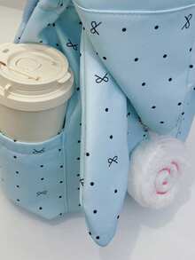 1pc Cute Casual Children's Backpack, Lightweight Student Backpack For Elementary, Preschool, Middle School - Blue - View 8