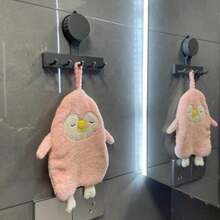 Strong Load-Bearing No Punching Suction Cup Hook Bathroom Wall Mounted Door Hanging Clothes Rack Clothes And Towel Racks - View 5