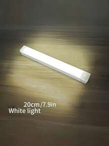 Luz de gabinete con sensor magnético recargable por USB, disponible en blanco y luz cálida, adecuada para cocina, armario, estantería, debajo del gabinete, luz nocturna, dormitorio, pasillo, caravana y otras iluminaciones - Estrella - Ver 20