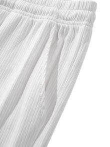 男士 Old Money 夏季度假裤 - 白色 - 查看 6