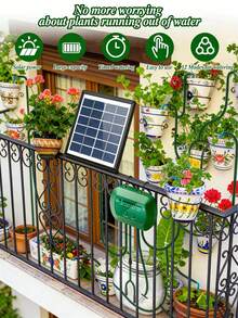 Solar Irrigation System, Automatic Irrigation System, Drip Hose Irrigation, With 9 Irrigation Programs And 10 Meters Of Drip Hose - Irrigation Supplies - View 5