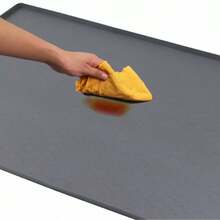 Thảm lót bồn rửa - Thảm lót bồn rửa bằng silicon, tấm lót chống thấm nước cho kệ, hộp đựng đồ, bảo vệ bồn rửa nhà bếp và tủ phòng tắm, khay hứng nước. Có các kích thước: 34"X22", 30"X21.2", 25"X21.2", 25"X22", 22"X21.2". - Xám - Xem 6
