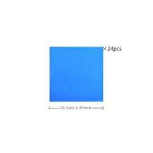 Navy Blue Rimmed Disposable Tableware Set, Including 7/9 Inch Paper Plates, Paper Cups, Paper Napkins, Suitable For Birthday Parties, Festivals, Gatherings, Picnics, Celebration Events, Wedding Tea Parties, Graduation Ceremonies - Royal Blue - View 7