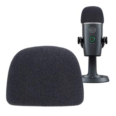Ye Ti Nano Microphone Foam Windscreen - Mic Wind Cover Pop Filter Foam Cover, Professional Customized For Blue Ye Ti Nano, The Thicker Blue Ye Ti Nano Pop Filter Is A Good Op