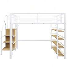 Bed Bases & Foundations - White + Metal + 140cm*200cm-1 - View 9