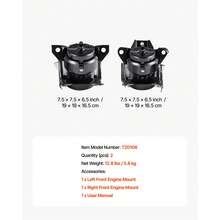 Engine Flywheel Tools - 2 テイリゲ セット,テイレヌンメルン 84175582 + 84175583 - チェックする 7