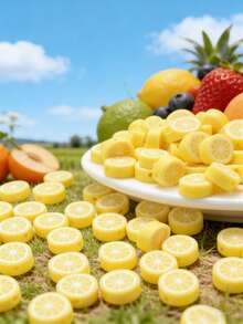 100/200/500/1000pcs Soft Polymer Clay Strawberry, Fruit, Lemon Slice Beads | DIY Jewelry Making, Bracelet & Accessory Spacer Beads, Citrus Themed Craft Supplies - Multicolor - View 8