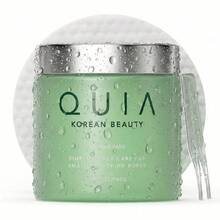 QUIA Toner Pads – AHA/BHA Dual-Action Exfoliate And Hydrate All In One – Soothing Formula For Sensitive Skin – Reduces Blackheads And Blemishes- 70 Gentle Textured Pads – Korean Skincare - trắng - Xem 1
