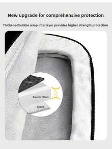 Cozy Padded Laptop Bag With Detachable Strap & Multi-Pocket Storage, Fits 13" To 17" Laptops - View 3