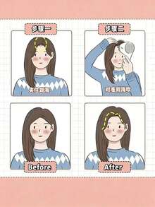 Styling Hair Clips, Suitable For Shaping, Sectioning, Hair Salon, Trimming, Thinning Hair, DIY Hair Accessories, Volumizing Clips (For Hair Roots), Creating Soft Waves. Non-Slip Braided Hair Clips (For Thin Hair). Clips For Positioning Hair Sections. - Multicolor - View 4