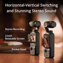 DJI Osmo Pocket 3, Vlogging Cameras With 1'' CMOS & 4K/120fps Vlog Camera, 3-Axis Stabilization, Fast Focusing, Face/Object Tracking, Digital Vlogging Camera - View 7