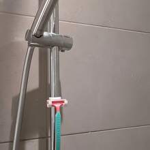 1/2/4pcs Razor Holder Suitable For 23-25mm Diameter Shower Rods, Suitable For Travel And Dorm Storage, Non-Slip Stable, Waterproof Easy To Clean, Bohemian Style Plastic Bathroom Storage Hook - Razor Holder - View 4