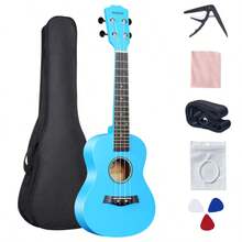 23-Inch Ukulele For Beginners, Includes Ukulele, Gig Bag, Pick, Capo, Strings, And Strap - 23-inch - View 12
